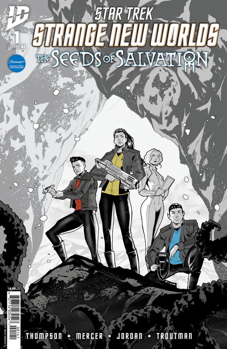 Star Trek: Strange New Worlds—The Seeds of Salvation Variant RI (25) (Mercer B&W)