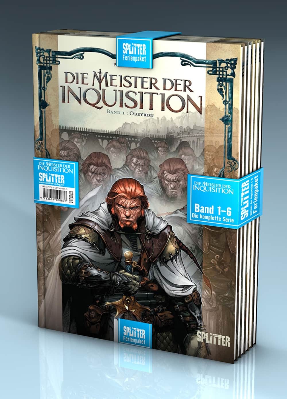 Ferienpaket - Die Meister der Inquisition Band 1-6 Cover