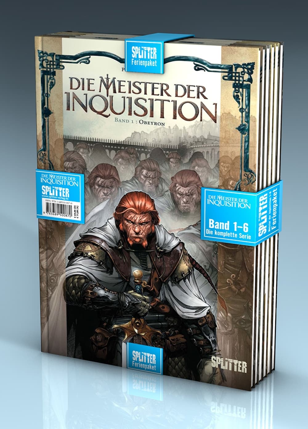 Cover für Ferienpaket - Die Meister der Inquisition Band 1-6