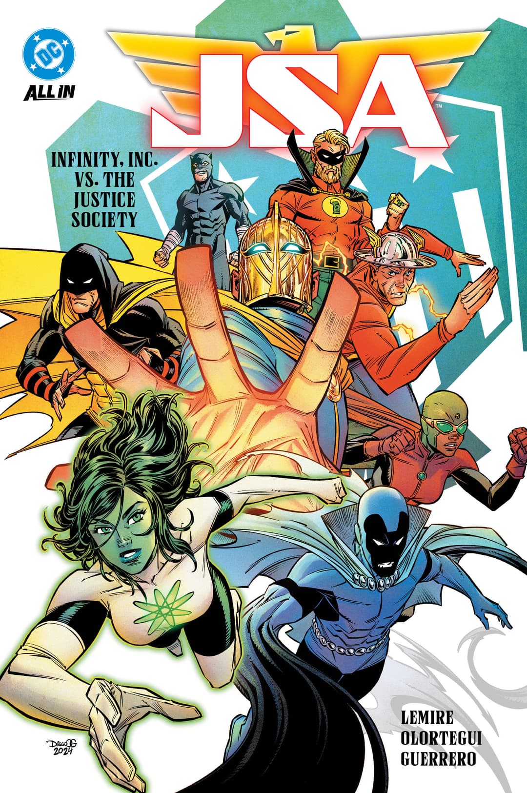 Cover für JSA Vol. 1: Infinity Inc. vs. The Justice Society