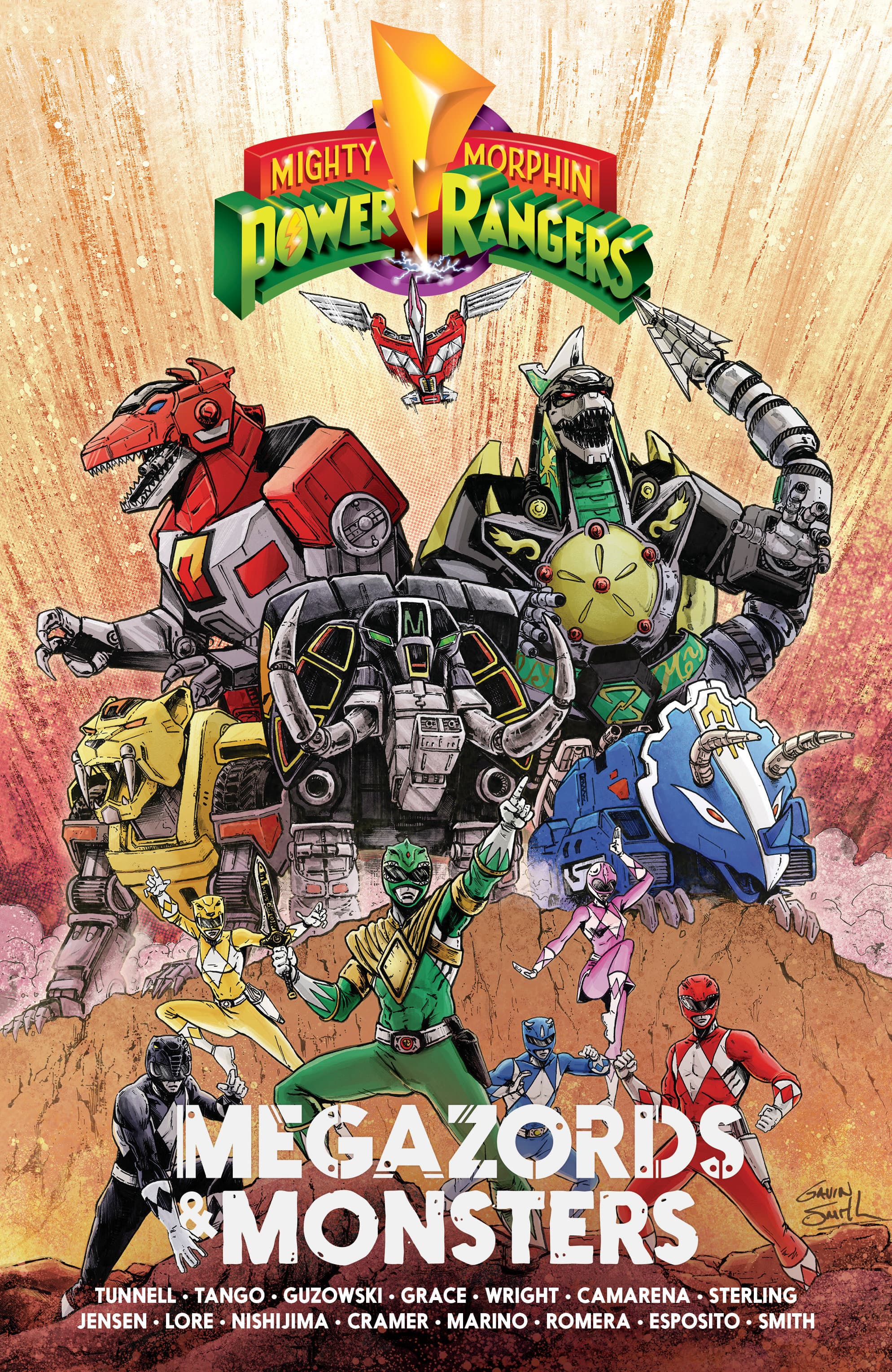 Cover für Mighty Morphin Power Rangers: Megazords & Monsters