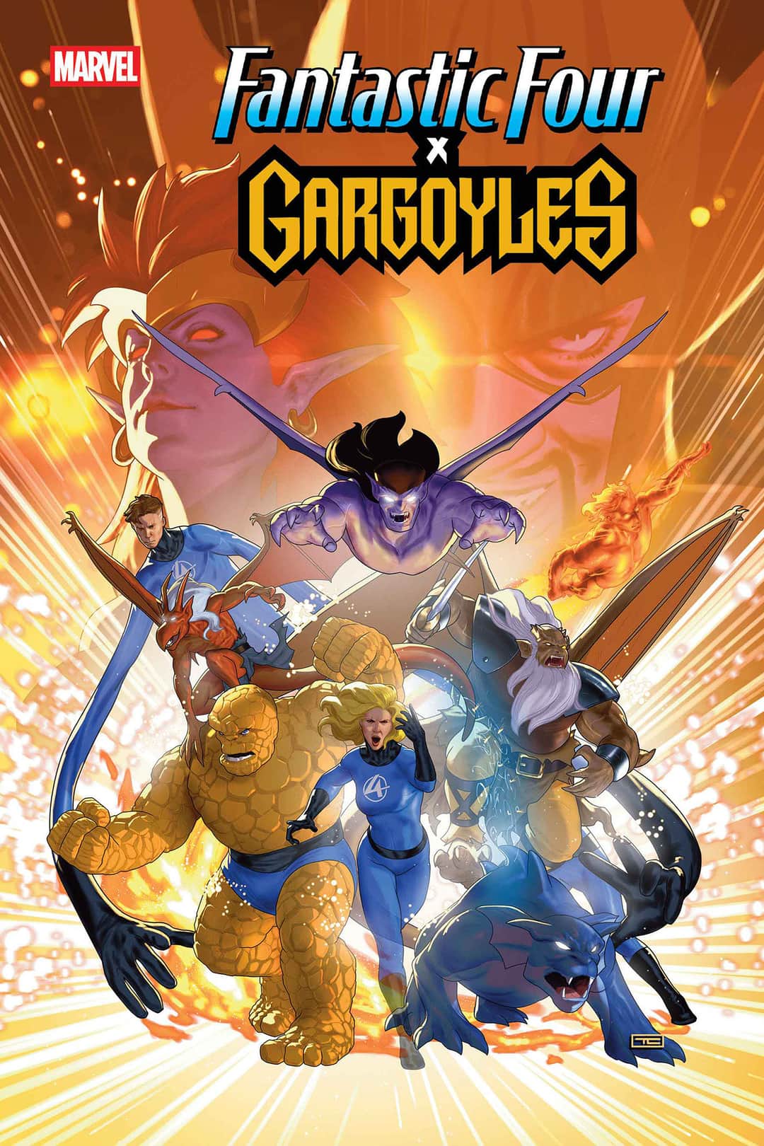 FANTASTIC FOUR/GARGOYLES Cover