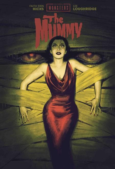 Cover für UNIVERSAL MONSTERS THE MUMMY HC DIRECT MARKET EXCLUSIVE DAVID TALASKI CVR