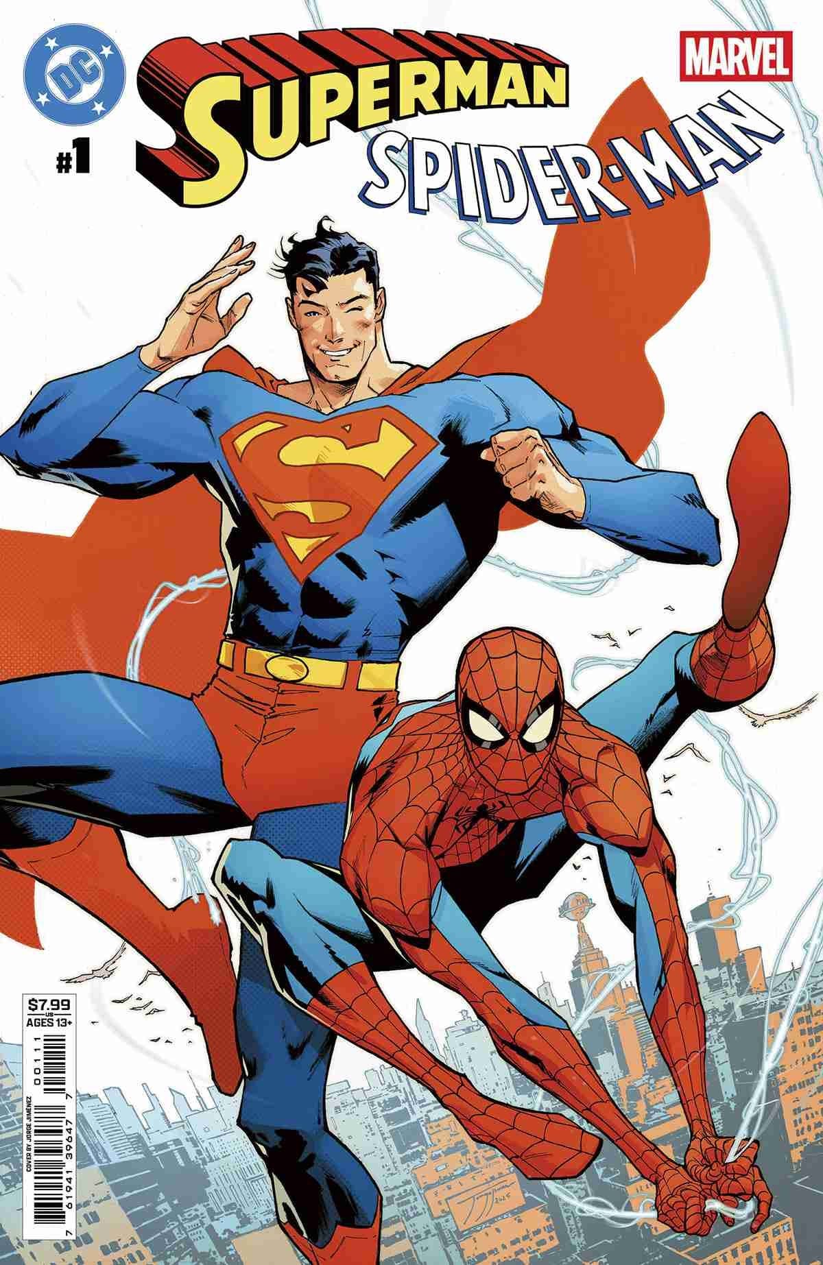 Cover für Superman/Spider-Man
