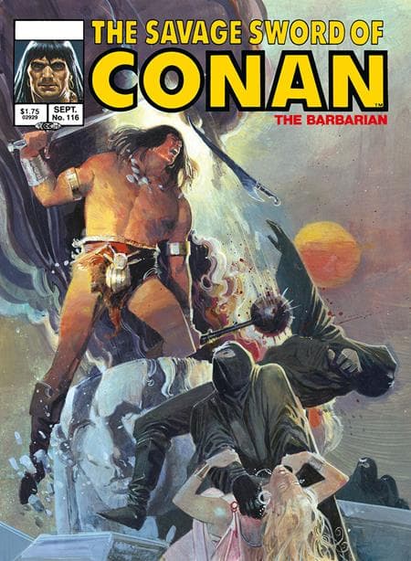 Cover für SAVAGE SWORD OF CONAN ORIGINAL COMICS OMNIBUS VOL 08 DIRECT MARKET EDITION BILL SIENKIEWICZ CVR (MR)