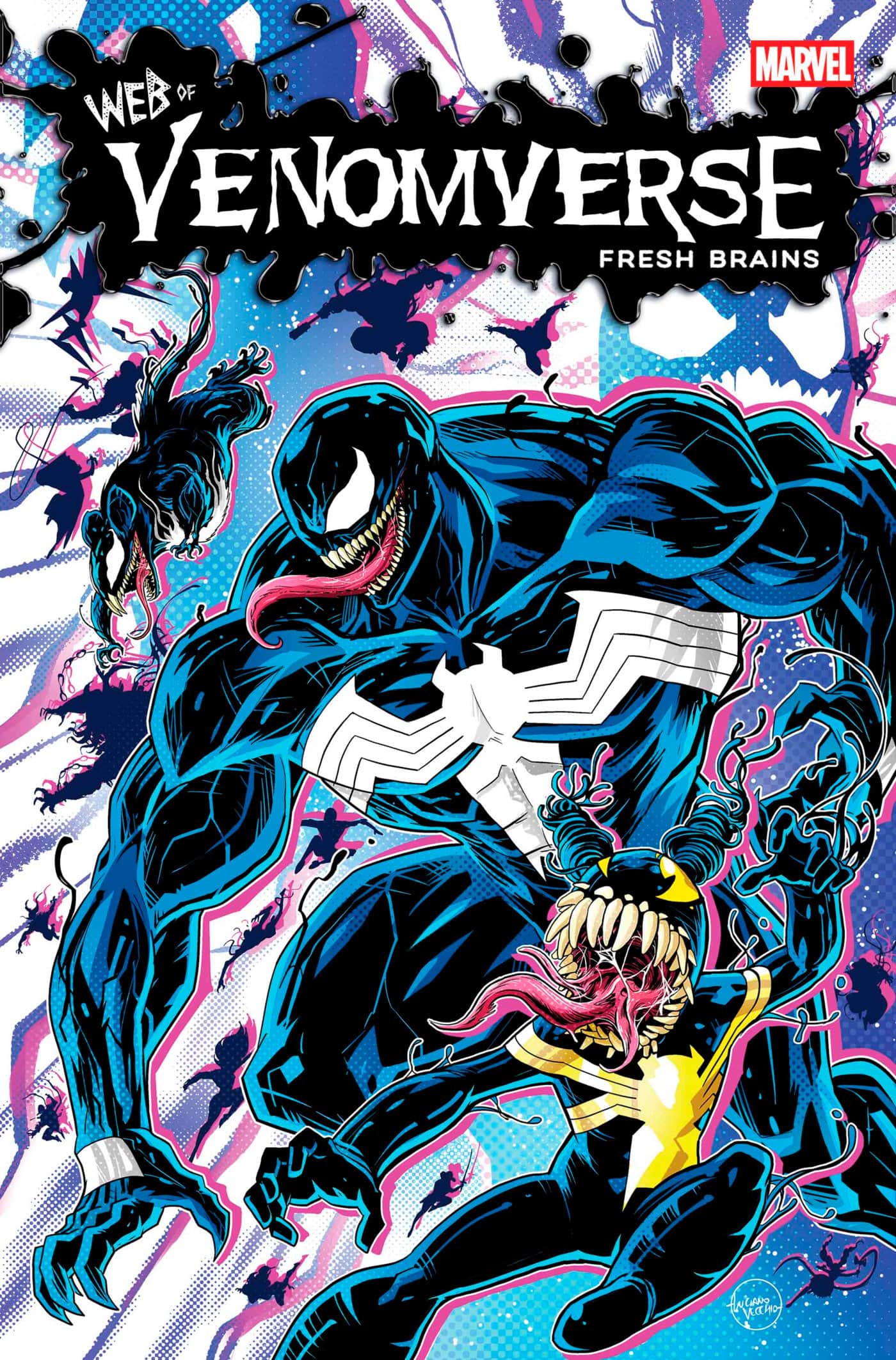WEB OF VENOMVERSE: FRESH BRAINS Cover