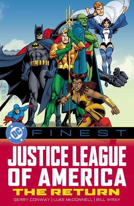 Cover für DC FINEST JUSTICE LEAGUE OF AMERICA THE RETURN