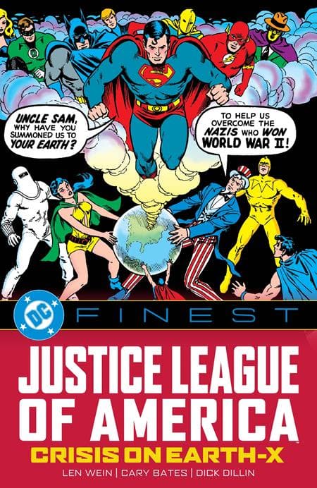Cover für DC FINEST JUSTICE LEAGUE OF AMERICA CRISIS ON EARTH-X TP