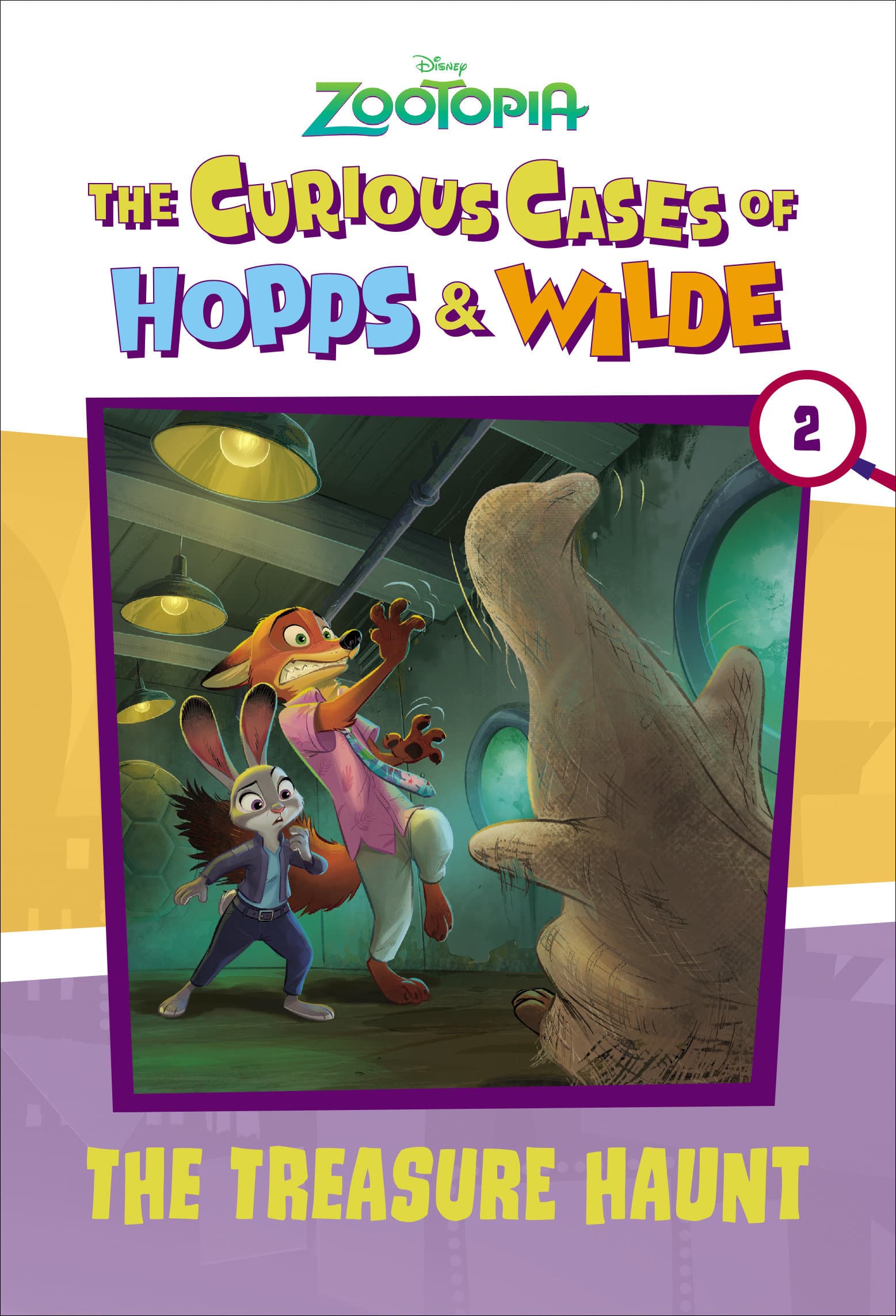 Cover für The Curious Cases of Hopps & Wilde #2: The Treasure Haunt (Disney Zootopia)