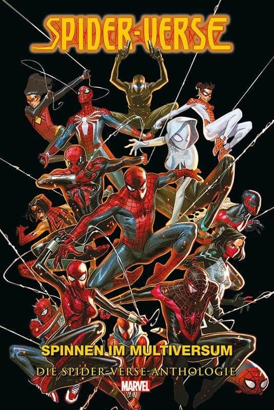 Die Spider-Verse Anthologie Cover