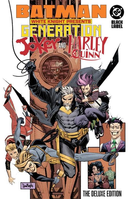 Cover für BATMAN WHITE KNIGHT PRESENTS HARLEY QUINN AND GENERATION JOKER