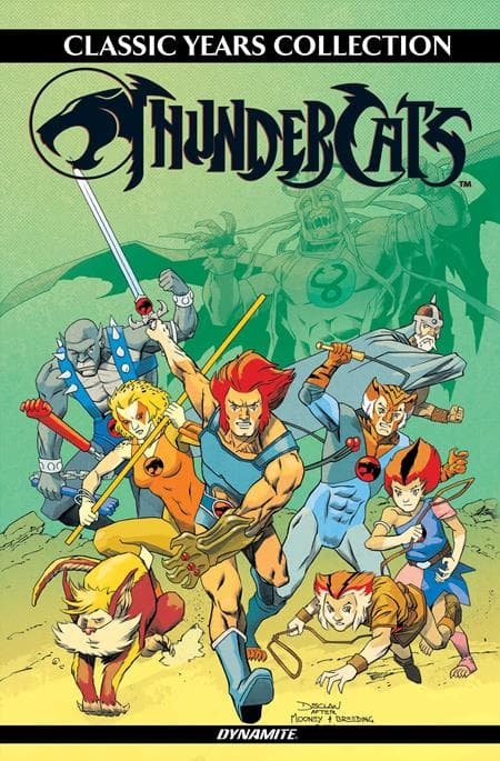 Cover für THUNDERCATS CLASSIC YEARS COLLECTION OMNIBUS HC HOMAGE COVER SIGNED BY DECLAN SHALVEY