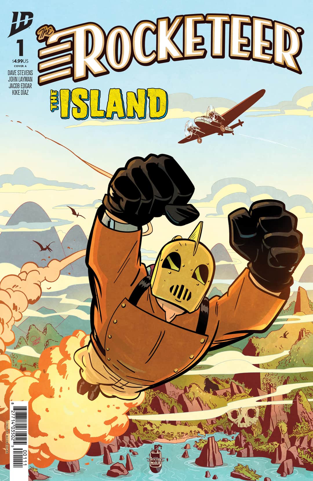 The Rocketeer: The Island Cover