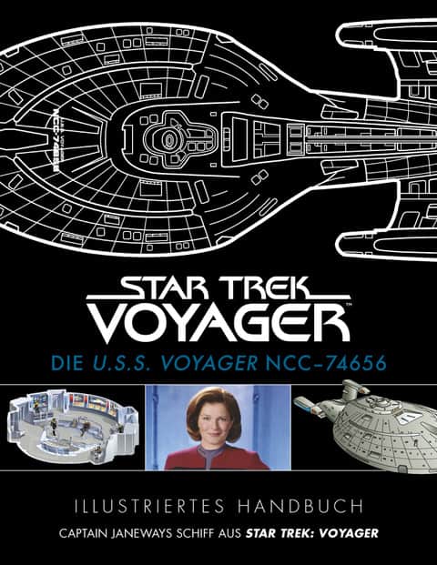 Illustriertes Handbuch: Die U.S.S. Voyager NCC-74656 Cover