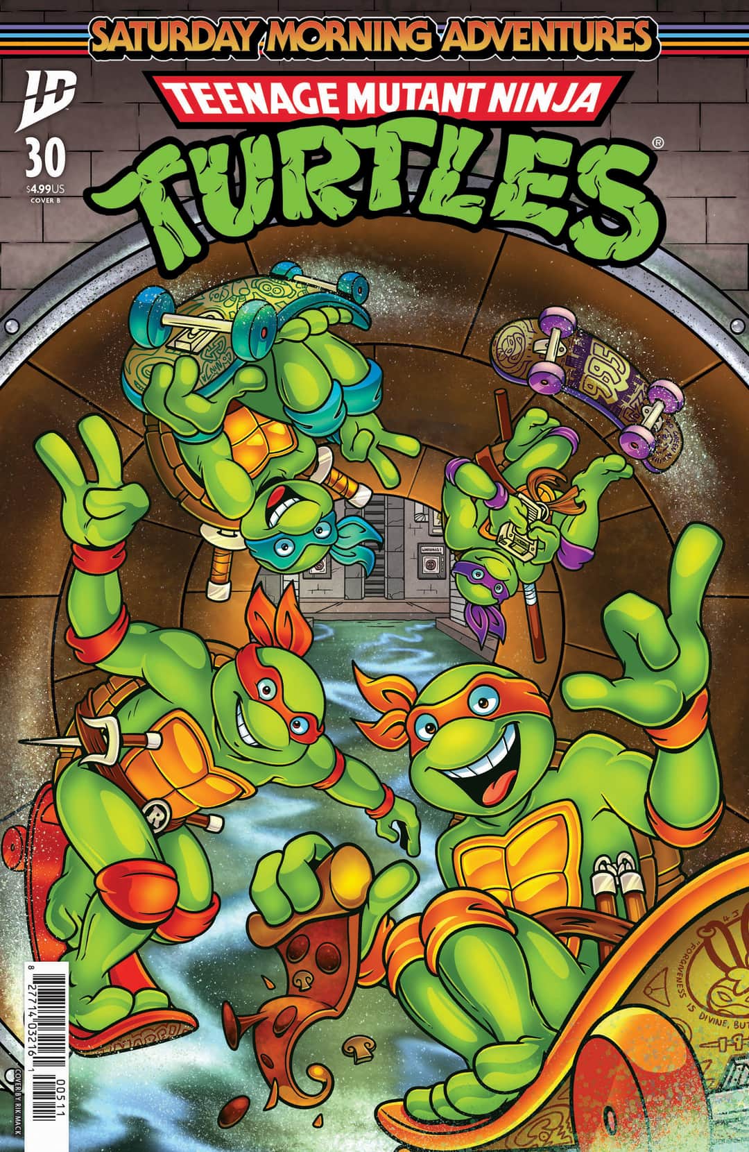 Teenage Mutant Ninja Turtles: Saturday Morning Adventures Variant B (Mack)