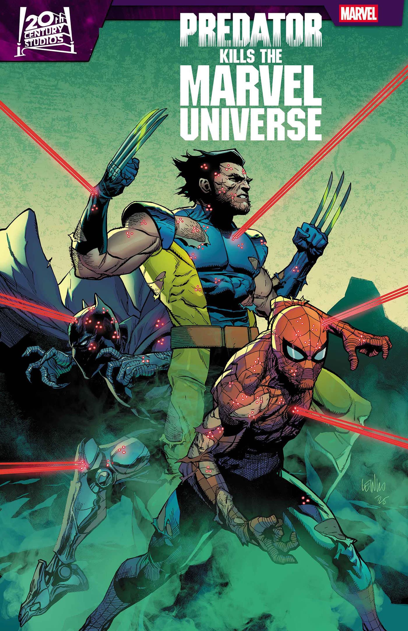 Cover für PREDATOR KILLS THE MARVEL UNIVERSE