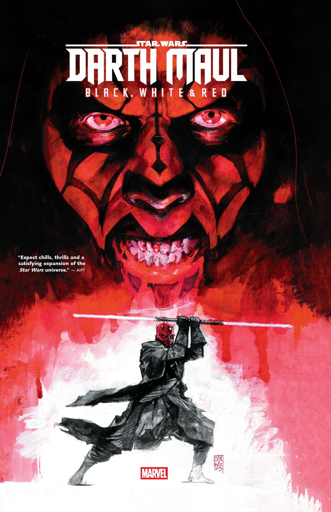 Cover für STAR WARS: DARTH MAUL - BLACK, WHITE & RED