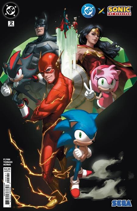 Cover für DC x Sonic the Hedgehog