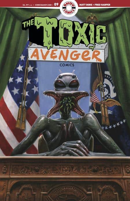 The Toxic Avenger Comics Cover