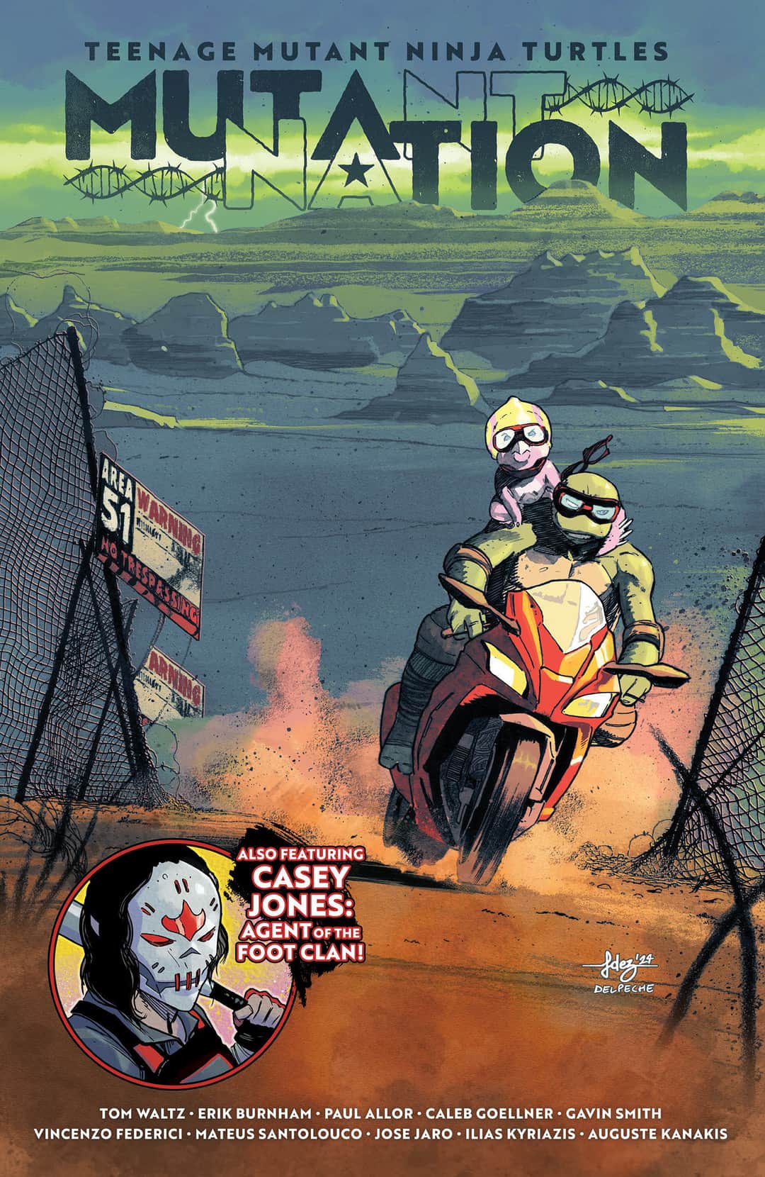 Teenage Mutant Ninja Turtles: Mutant Nation, Vol. 1 Cover