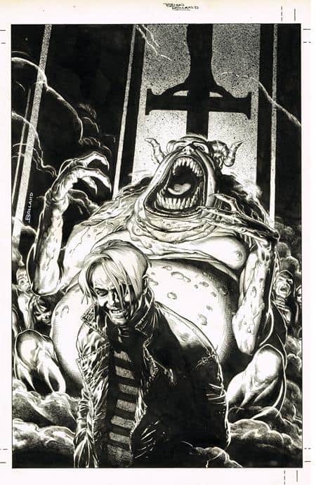 KILLROY IS HERE (ONE SHOT) CVR C INC 1:10 BRIAN BOLLAND B&W VAR Cover