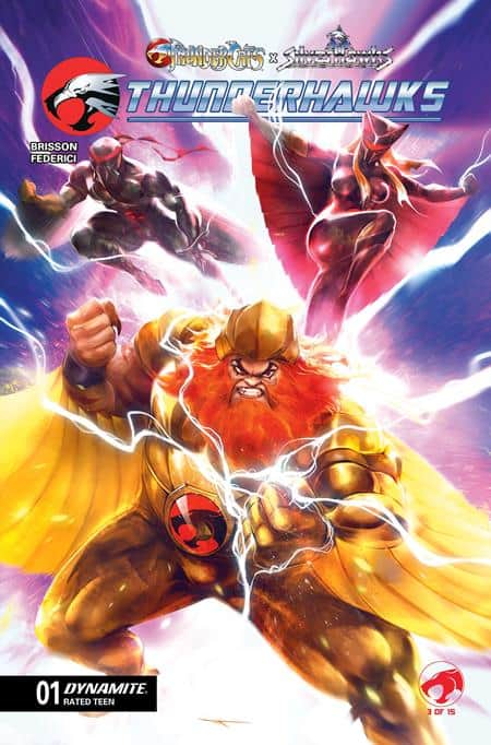 Thundercats X Silverhawks: Thunderhawks Cover