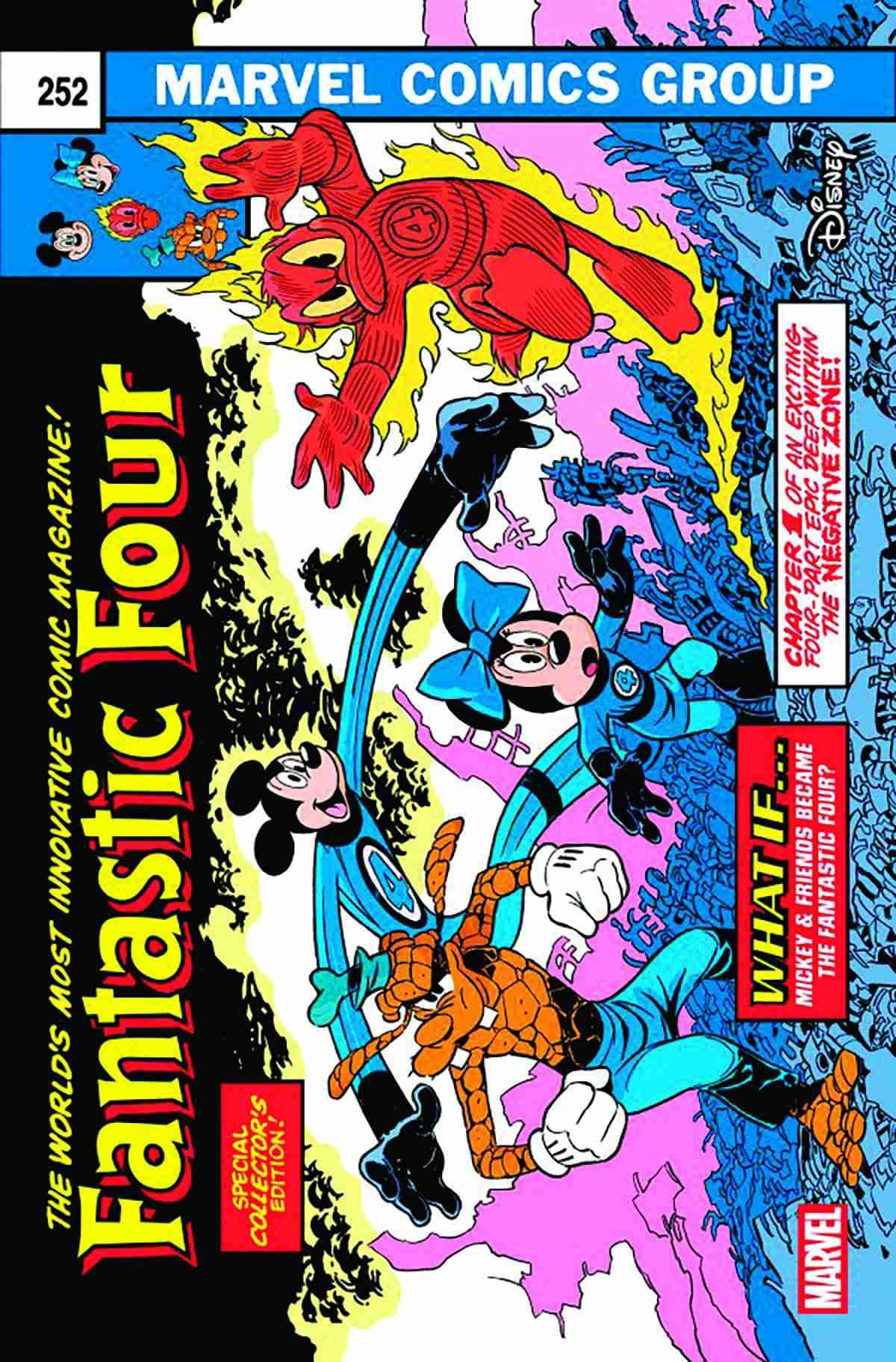Cover für Fantastic Four - First Steps Disney-Variant-Cover J
