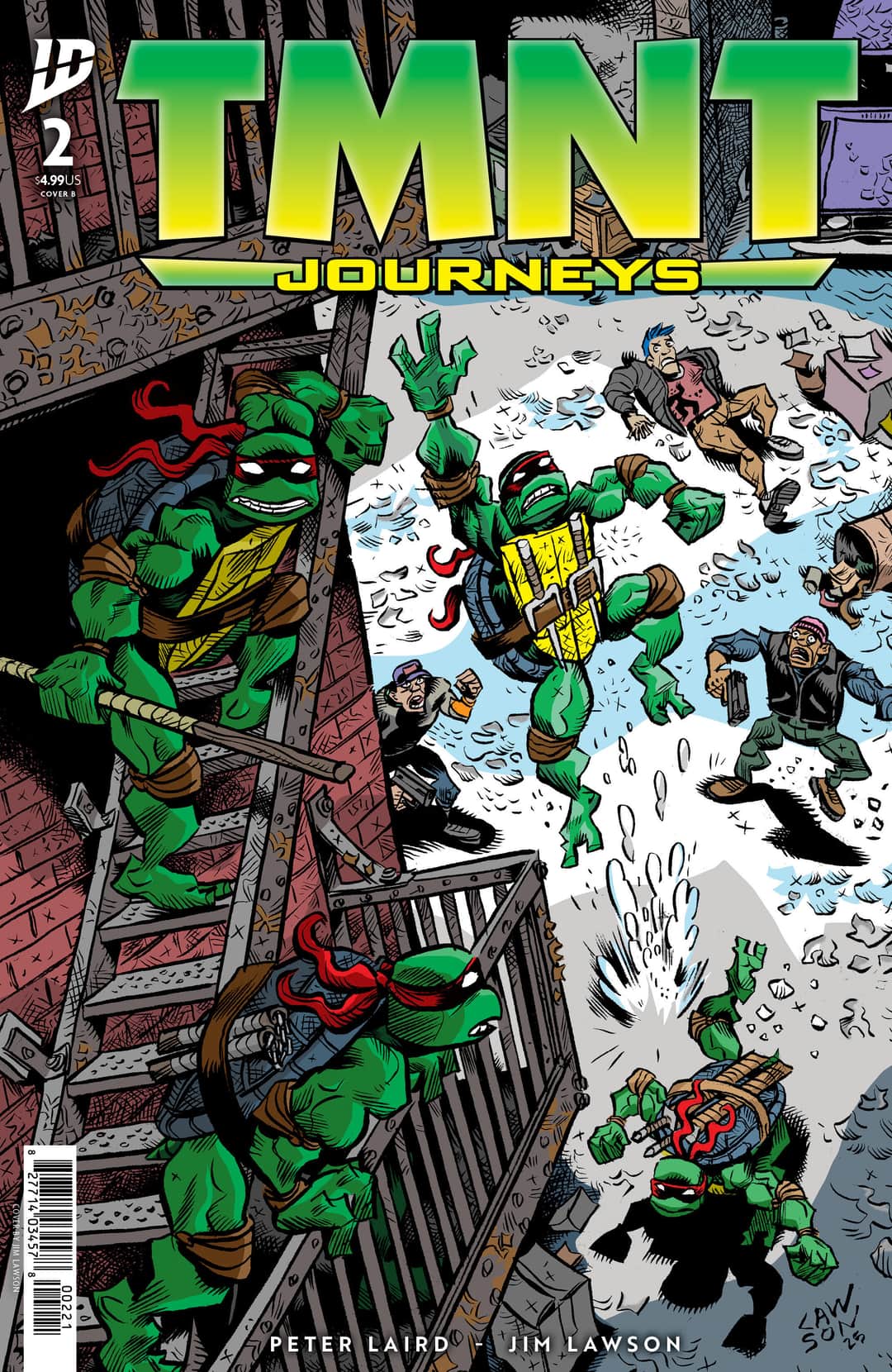 TMNT: Journeys Variant B (Lawson)