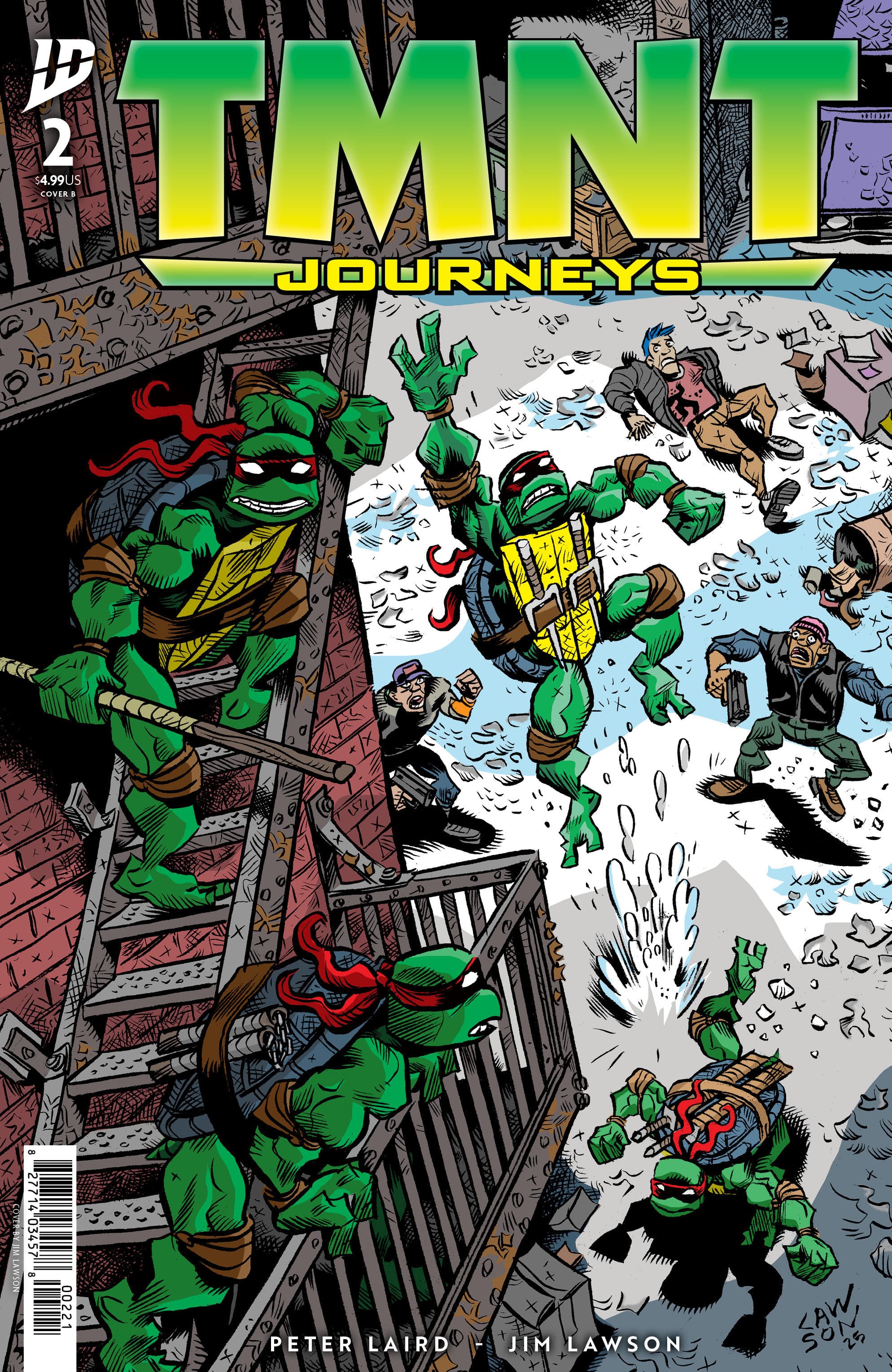 Cover für Teenage Mutant Ninja Turtles: Journeys