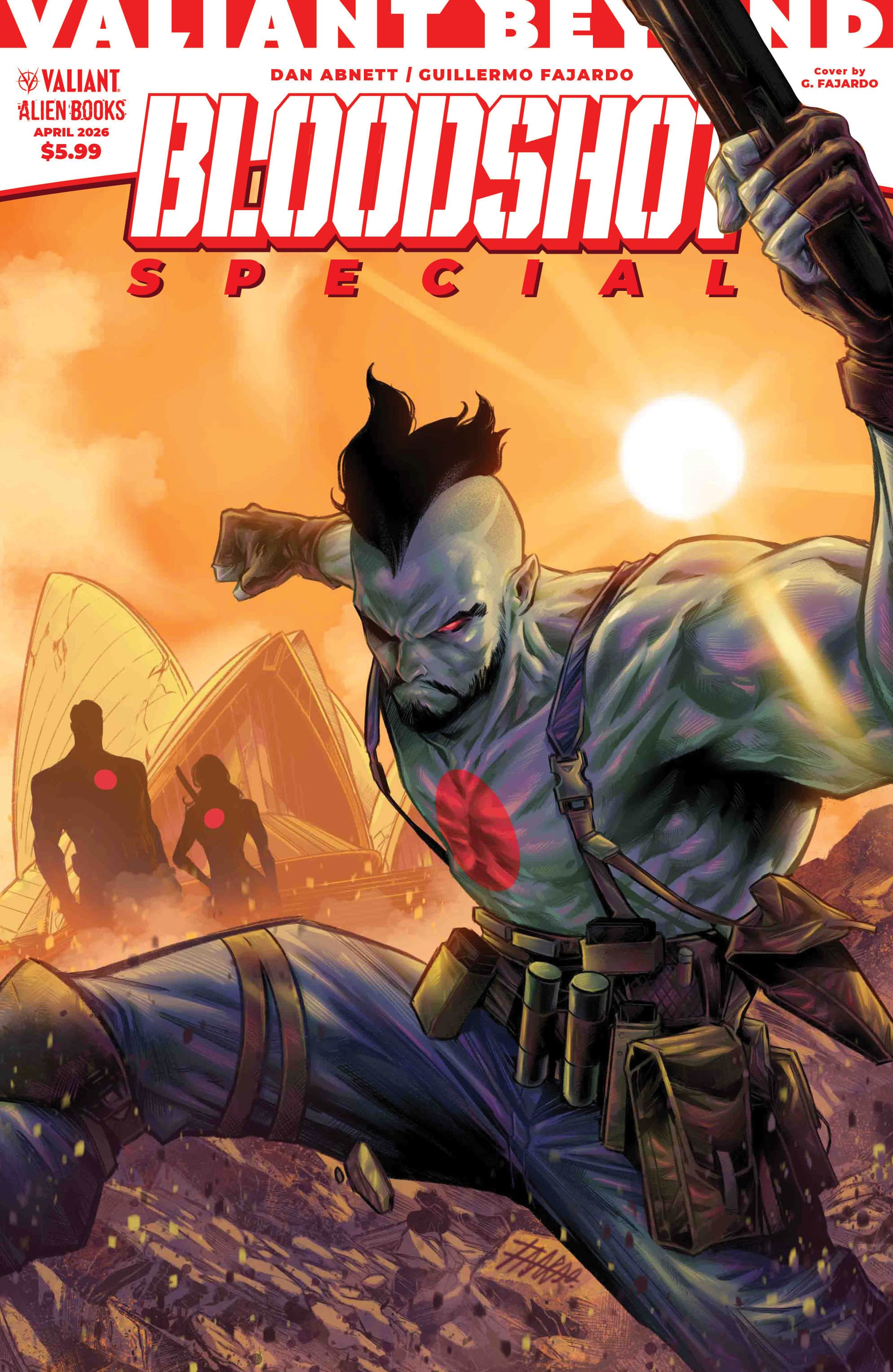 Valiant Beyond: Bloodshot: Special Variant RI (15) (Ortiz Full Art) Cover