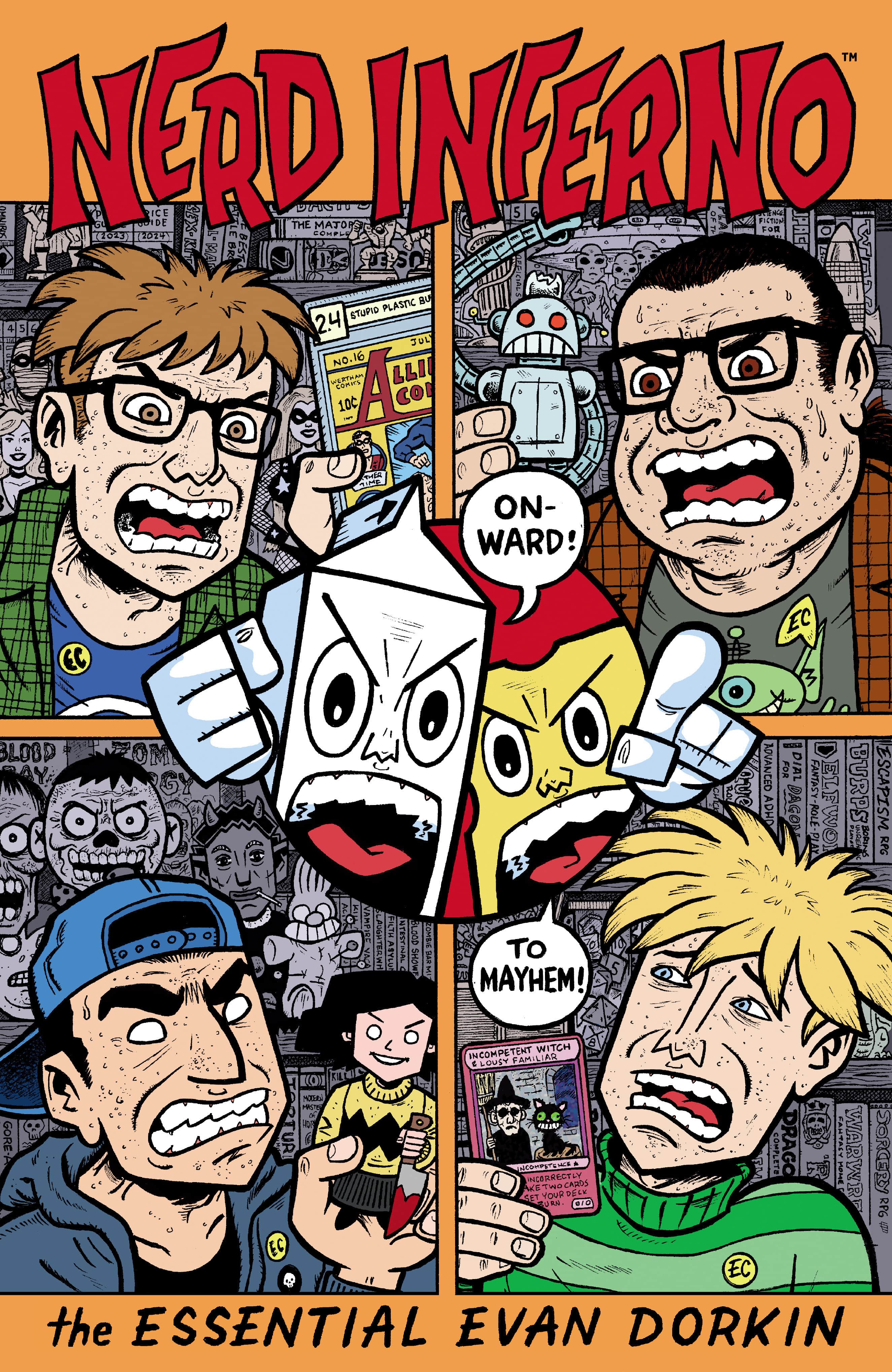 Nerd Inferno: The Essential Evan Dorkin Cover