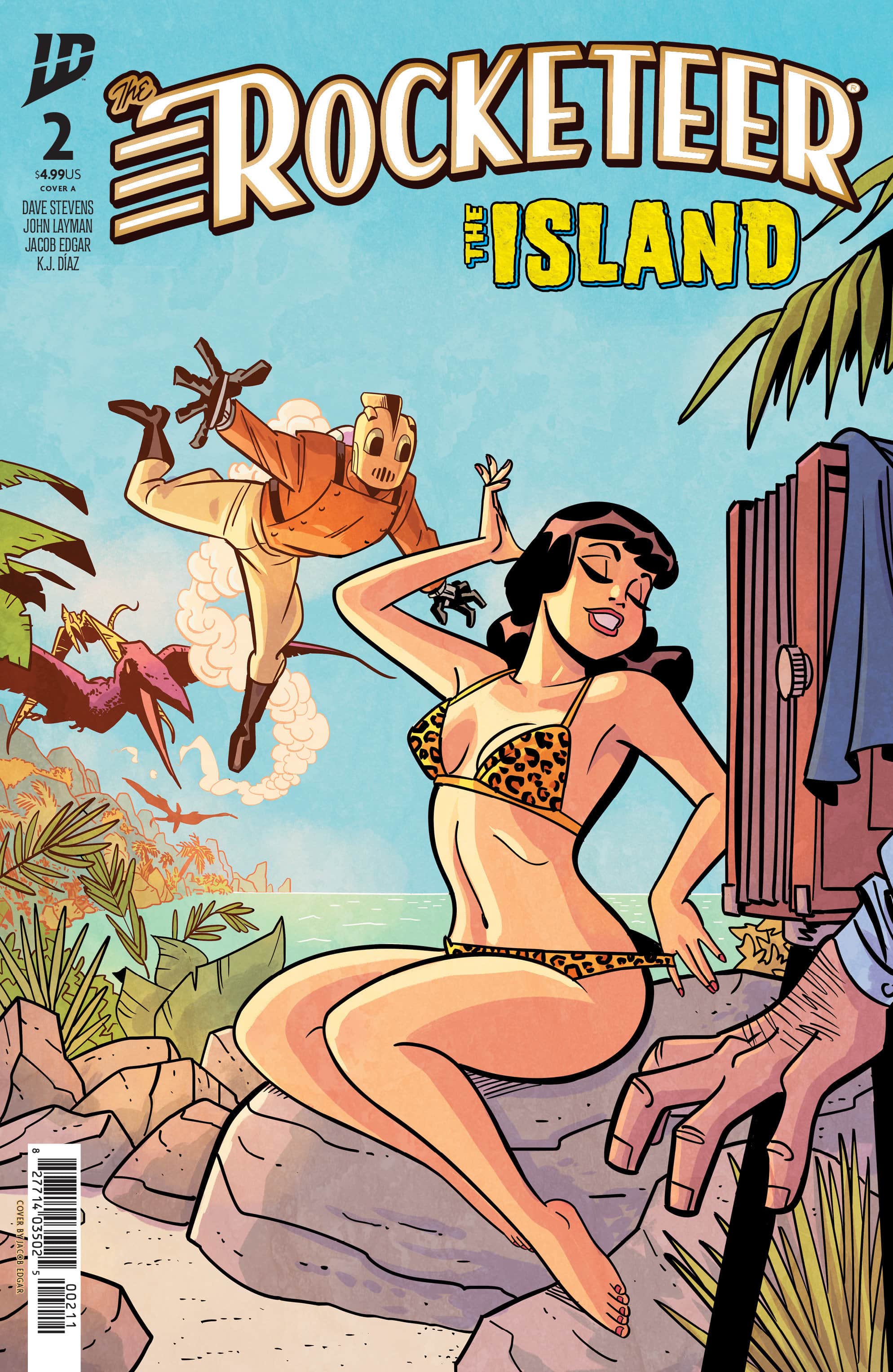 The Rocketeer: The Island Cover
