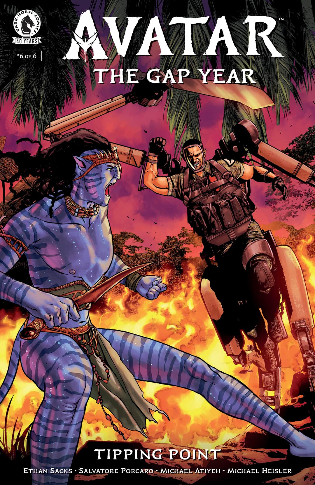 Avatar: The Gap Year-Tipping Point Cover