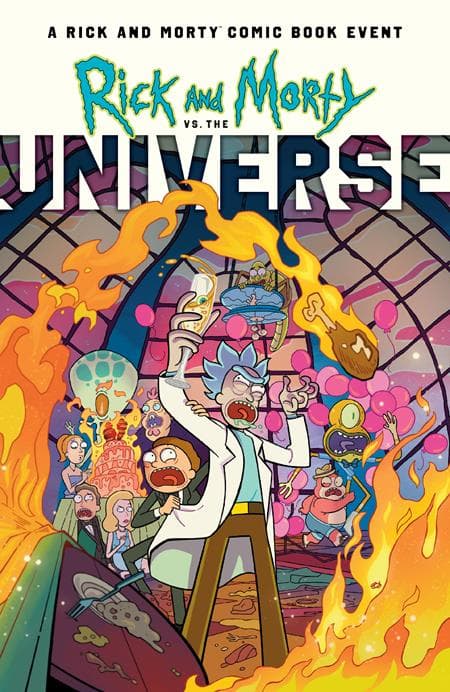 Cover für RICK AND MORTY VS THE UNIVERSE HC