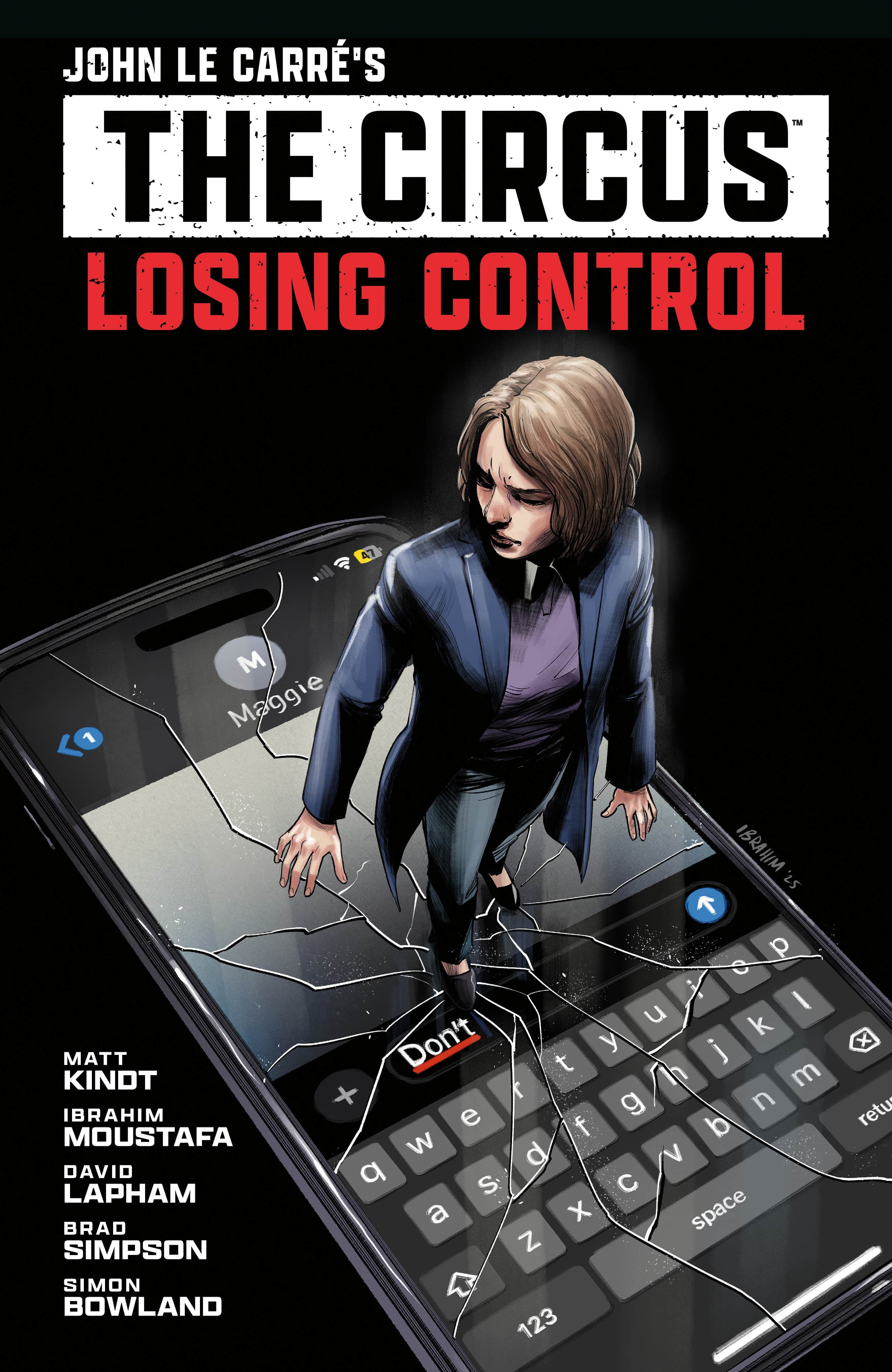 John le Carre's: The Circus--Losing Control Volume 1 (Graphic Novel) Cover
