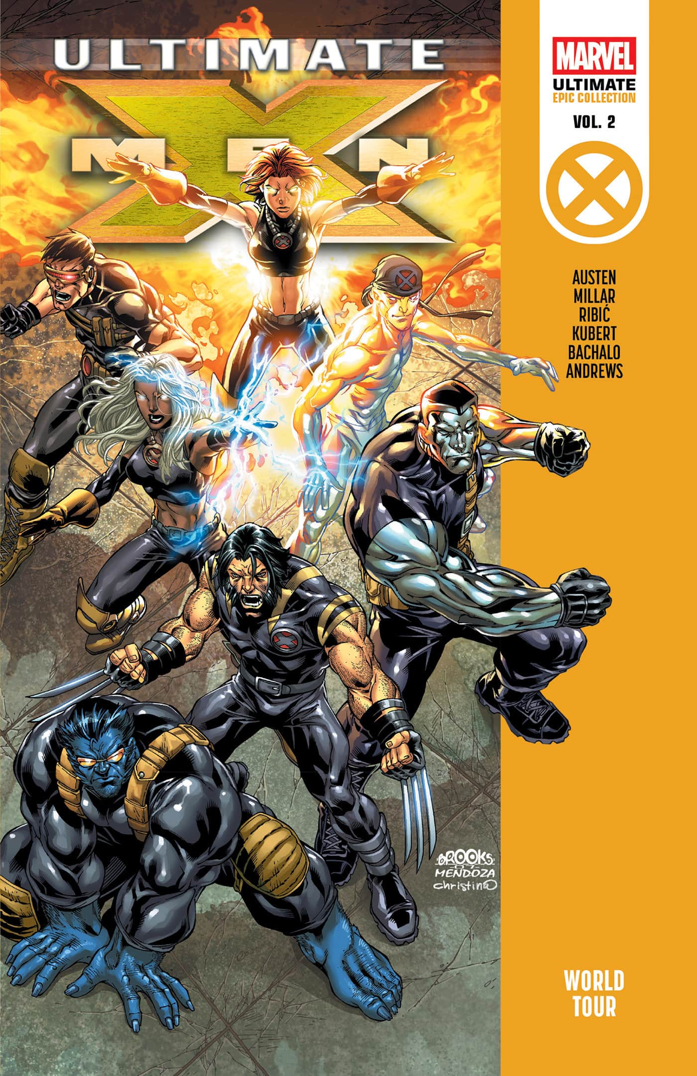 Ultimate X-Men Epic Collection: World Tour Cover