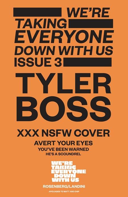 Cover für We're Taking Everyone Down With Us