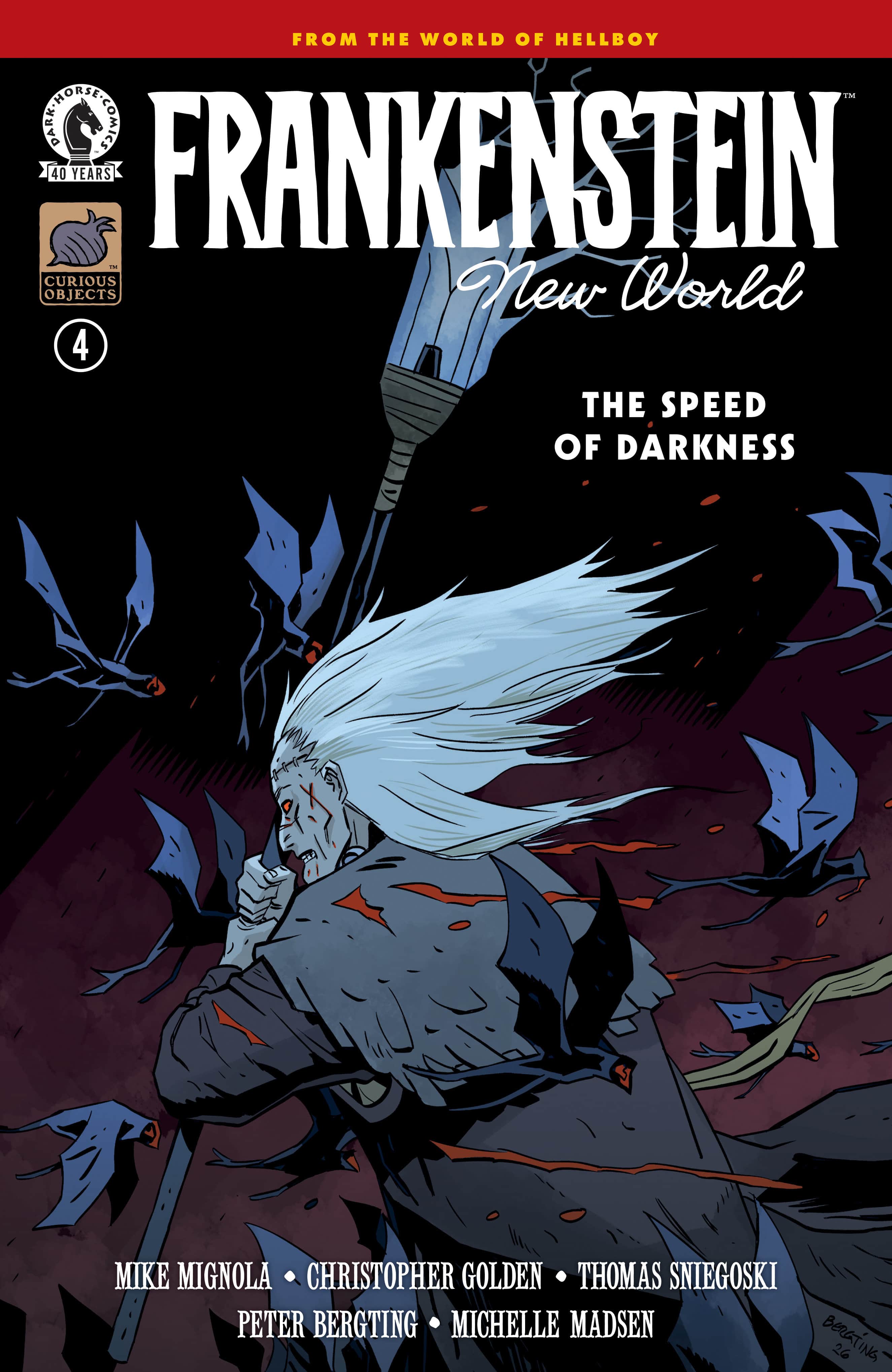Frankenstein: New World-The Speed of Darkness Cover