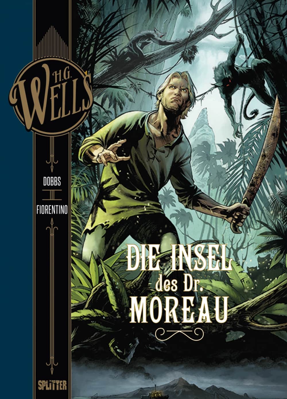 H.G. Wells 04 : Die Insel des Dr. Moreau Cover