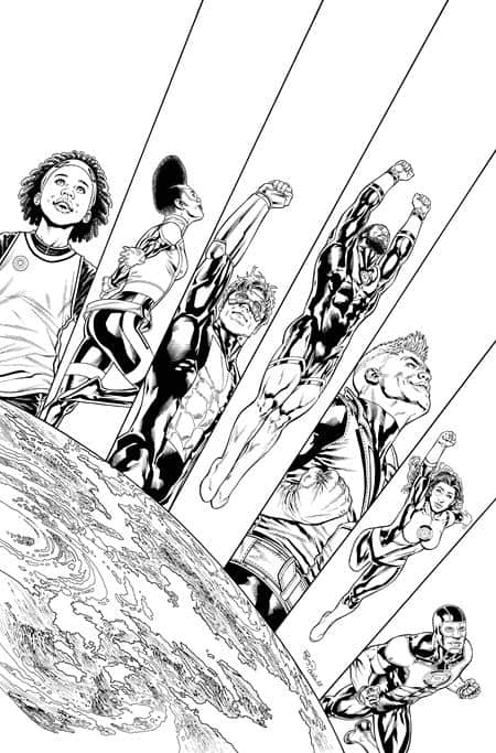 Green Lantern Corps Cover