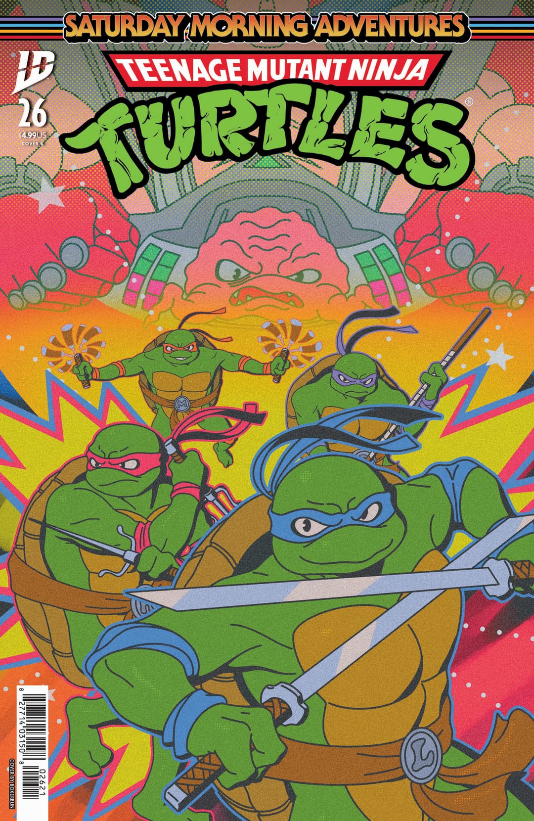 Cover für TMNT Saturday Morning Adventures II