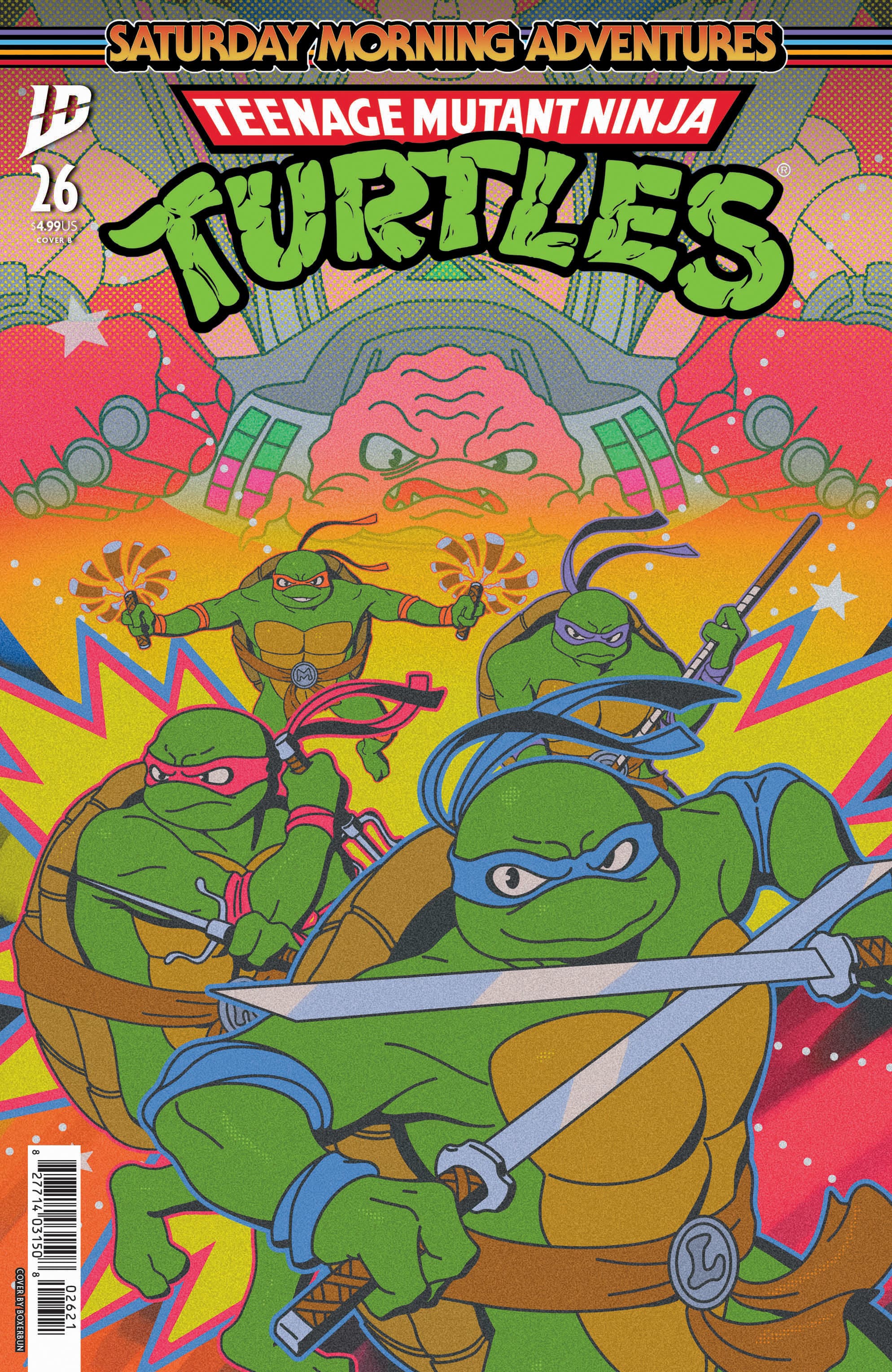 Cover für TMNT Saturday Morning Adventures II