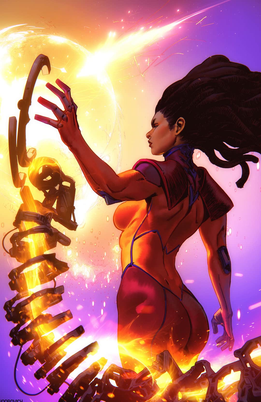 Valiant Beyond: All-New Harbinger --Risen Variant D (Noobovich Full Art)