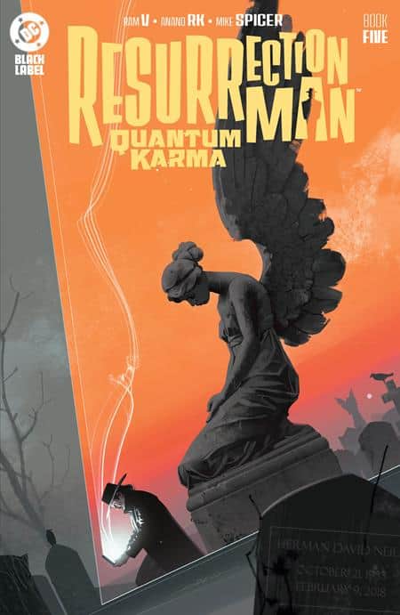 Resurrection Man Quantum Karma Cover