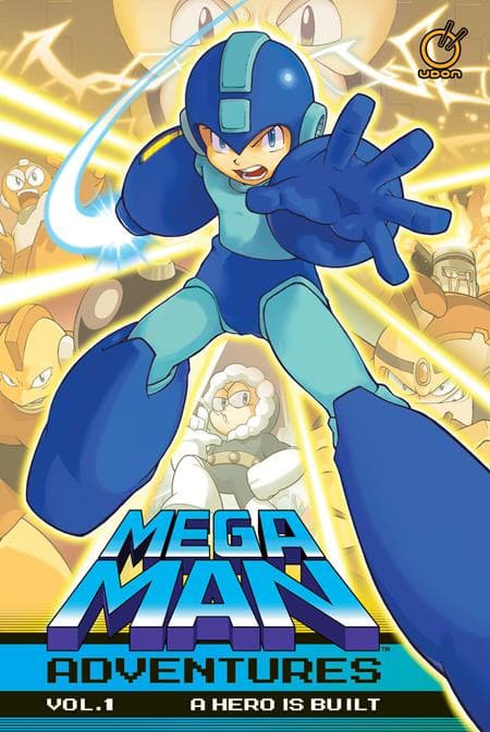 Cover für MEGA MAN ADVENTURES HC VOL 01 (OF 4) A HERO IS BUILT