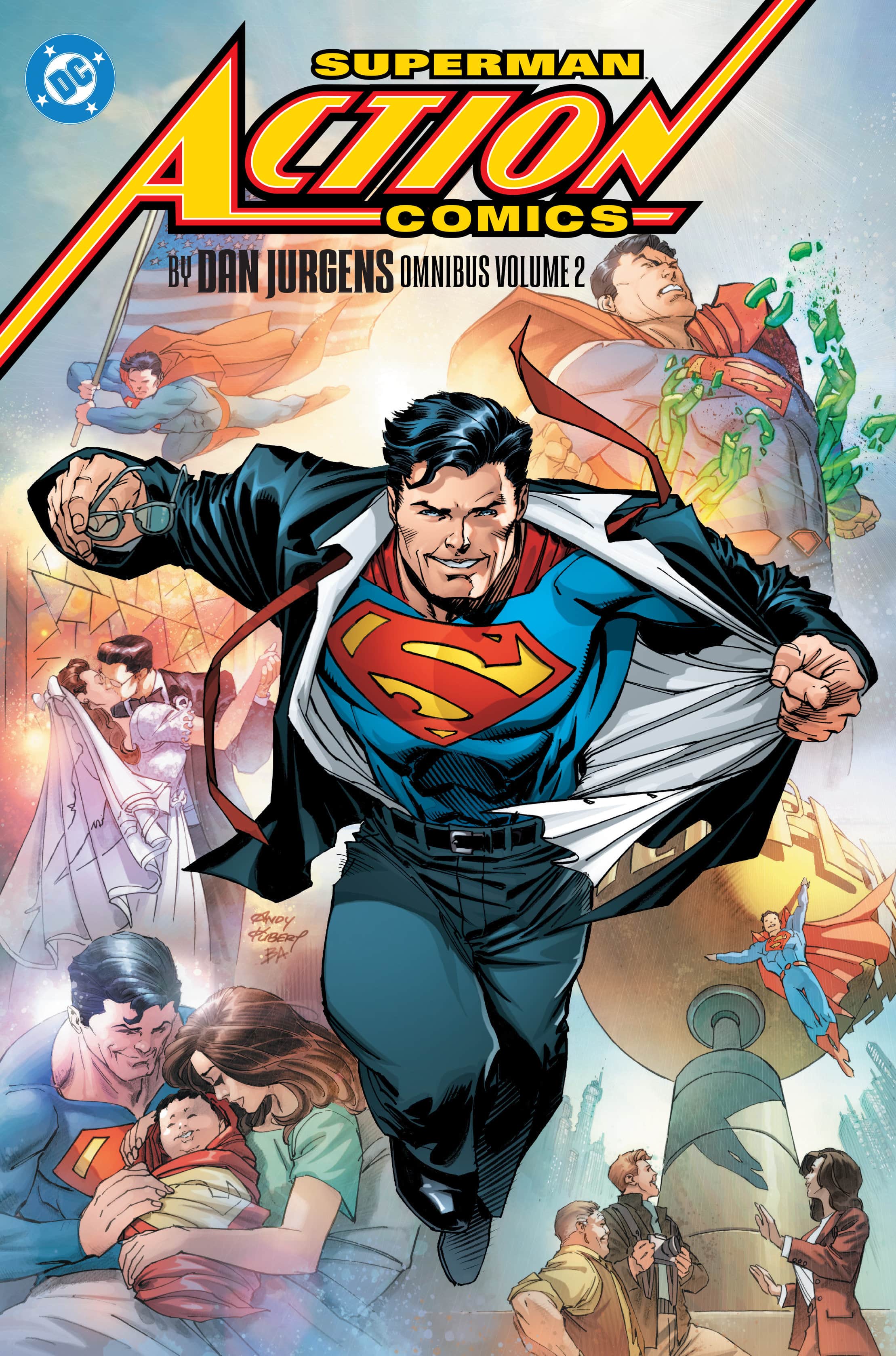 Superman: Action Comics by Dan Jurgens Omnibus Vol. 2 Cover