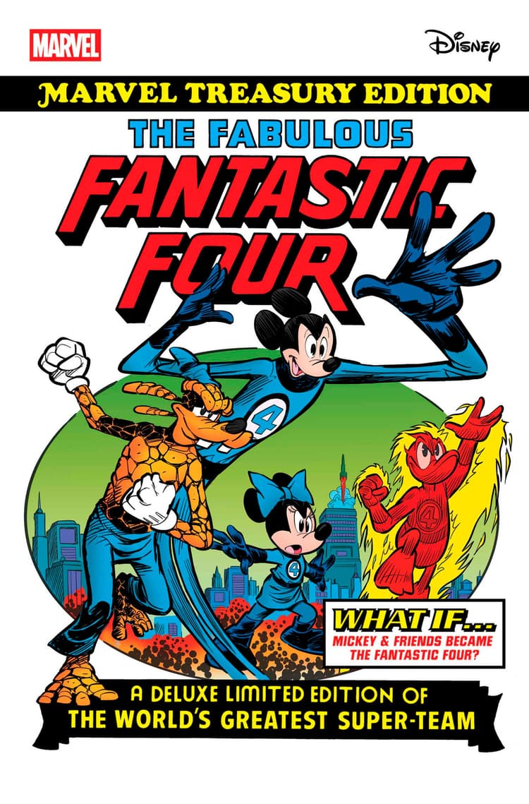 ALESSANDRO PASTROVICCHIO DISNEY WHAT IF? FANTASTIC FOUR HOMAGE VARIANT