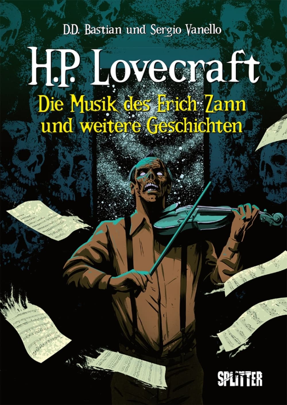 Cover für H. P. Lovecraft: Die Musik des Erich Zann