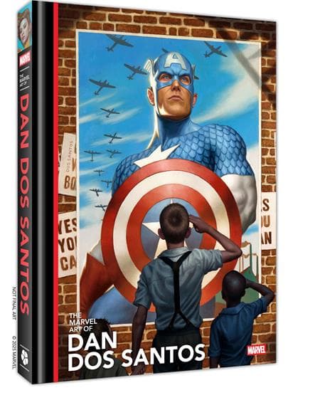 Cover für MARVEL ART OF DAN DOS SANTOS HC