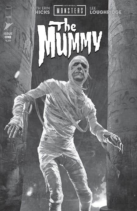 CVR D INC 1:25 JOSHUA MIDDLETON CLASSIC HORROR B&W VAR